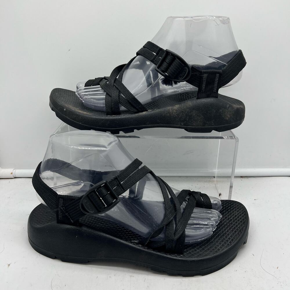 Chaco ZX2 VIBRAM Sandals Womens 8 Unaweep Waterproof Hiking Sports Black